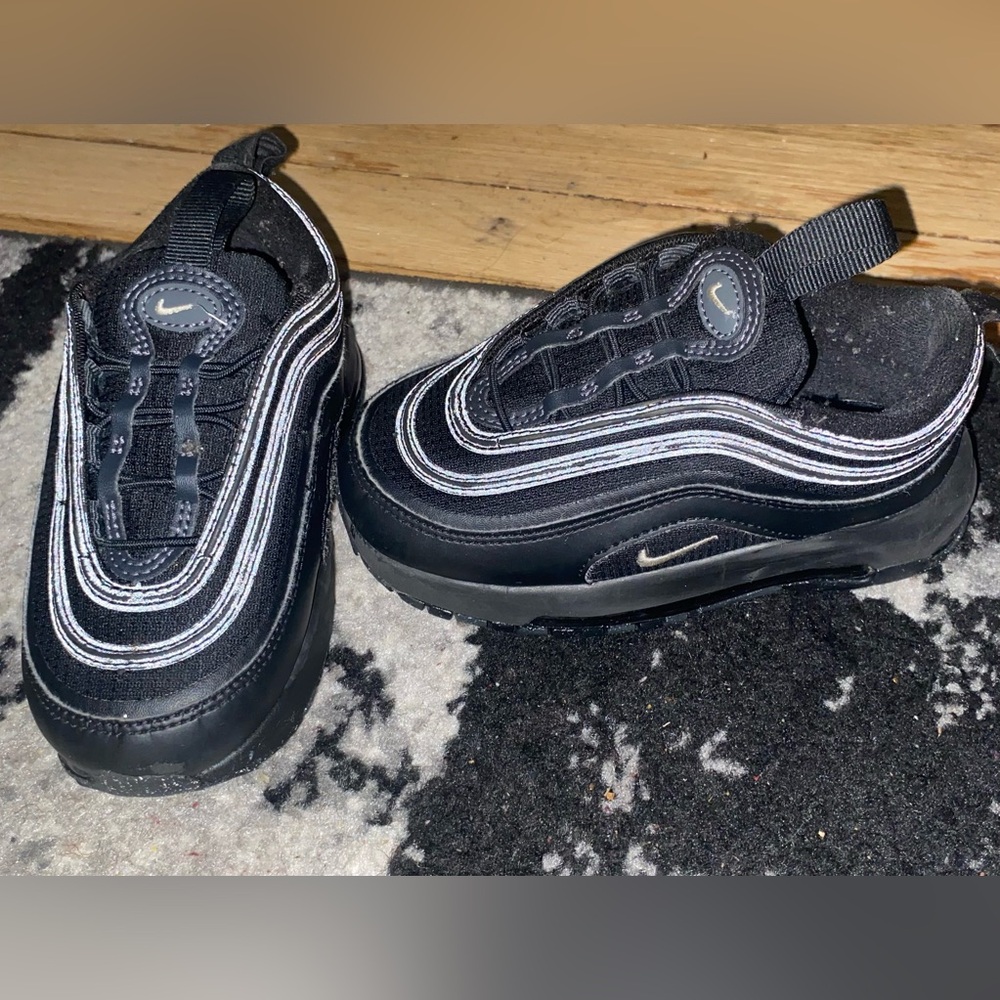 Nike Kids Black and White Sneakers